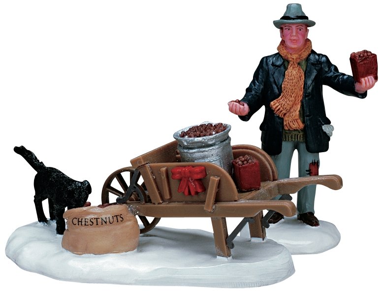 VENDITORE DI CALDARROSTE - ROASTED CHESTNUT VENDOR