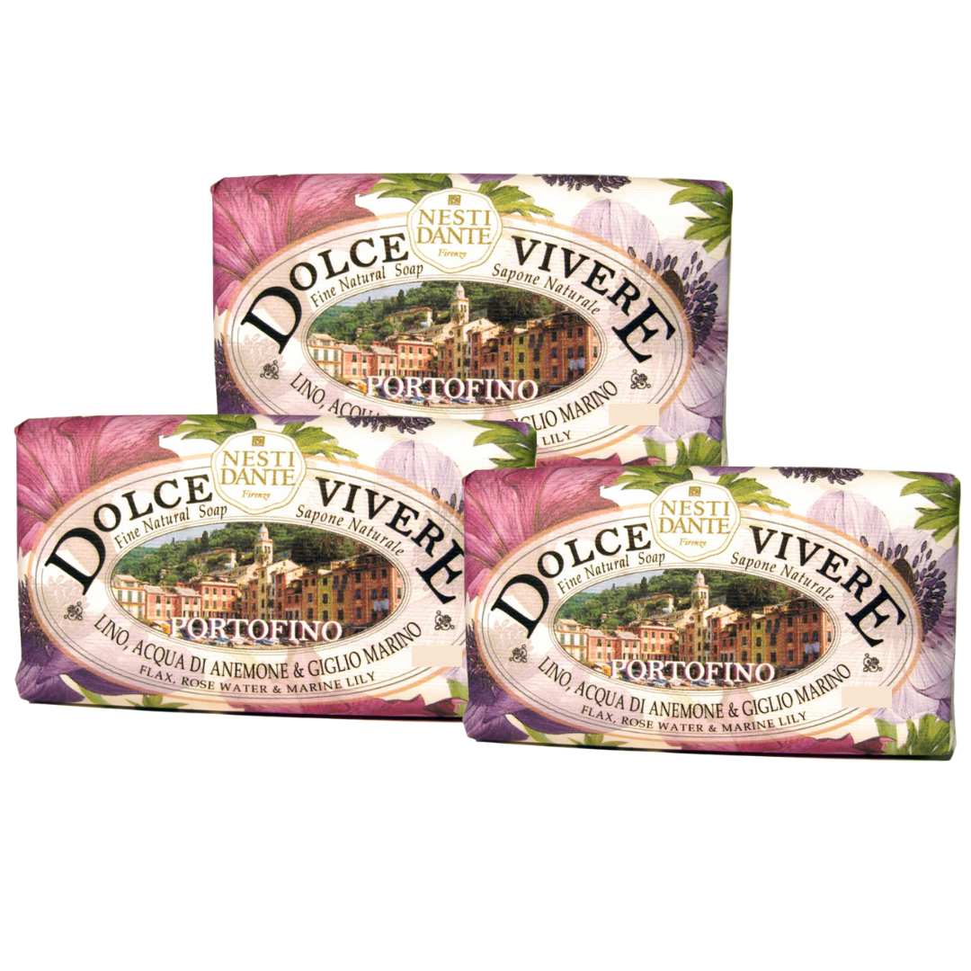 OFFERTA 3 SAPONETTE 150GR "DOLCE VIVERE" PORTOFINO