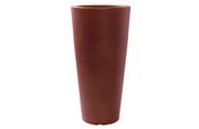 VASO TONDO ALTO 70CM CORTEN