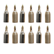 OFFERTA 12 BOTTIGLIE DA APPENDERE  H.13 PERLA MODELLO ASSORTITO