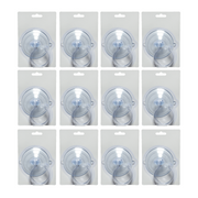 OFFERTA 12 VENTOSE D.8,50CM TRASPARENTE PER LUCI DI NATALE