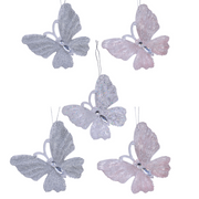 OFFERTA 5 FARFALLE APPENDIBILI 11X3X10 MODELLO ASSORTITO