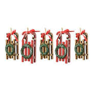 OFFERTA 5 SLITTINI IN LEGNO 2,7X4X10CM MODELLO ASSORTITO