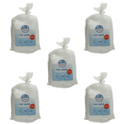 OFFERTA 5 DECORAZIONI NEVE ARTIFICIALE 100GR BIANCA