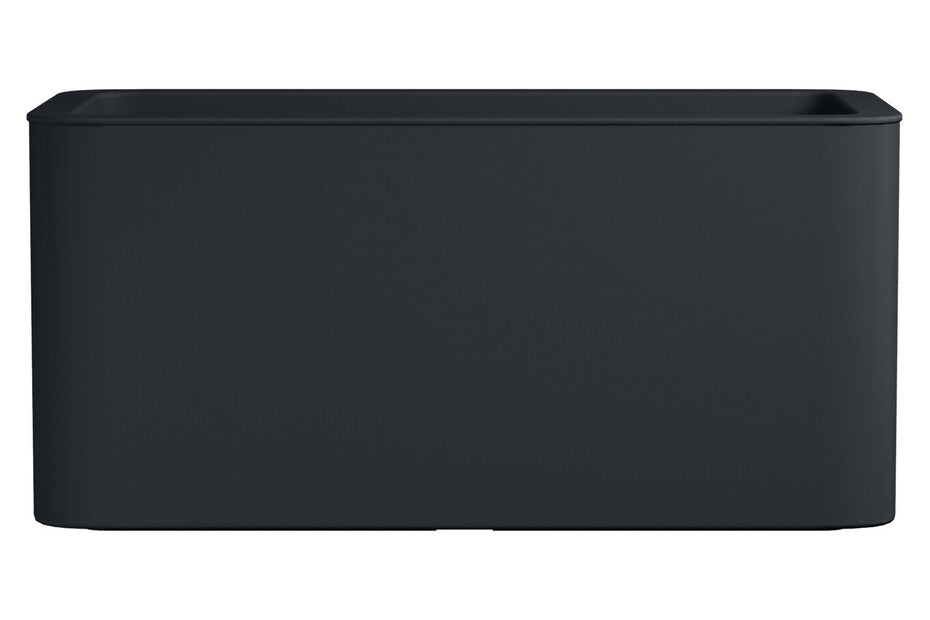 FIORIERA RETTANGOLARE JIVE 80CM ANTRACITE