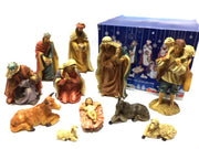 SET 11 STATUETTE NATIVITA'  H29/14CM