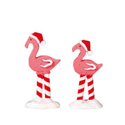 FENICOTTERO ROSA - PINK FLAMINGOS SET DA 2