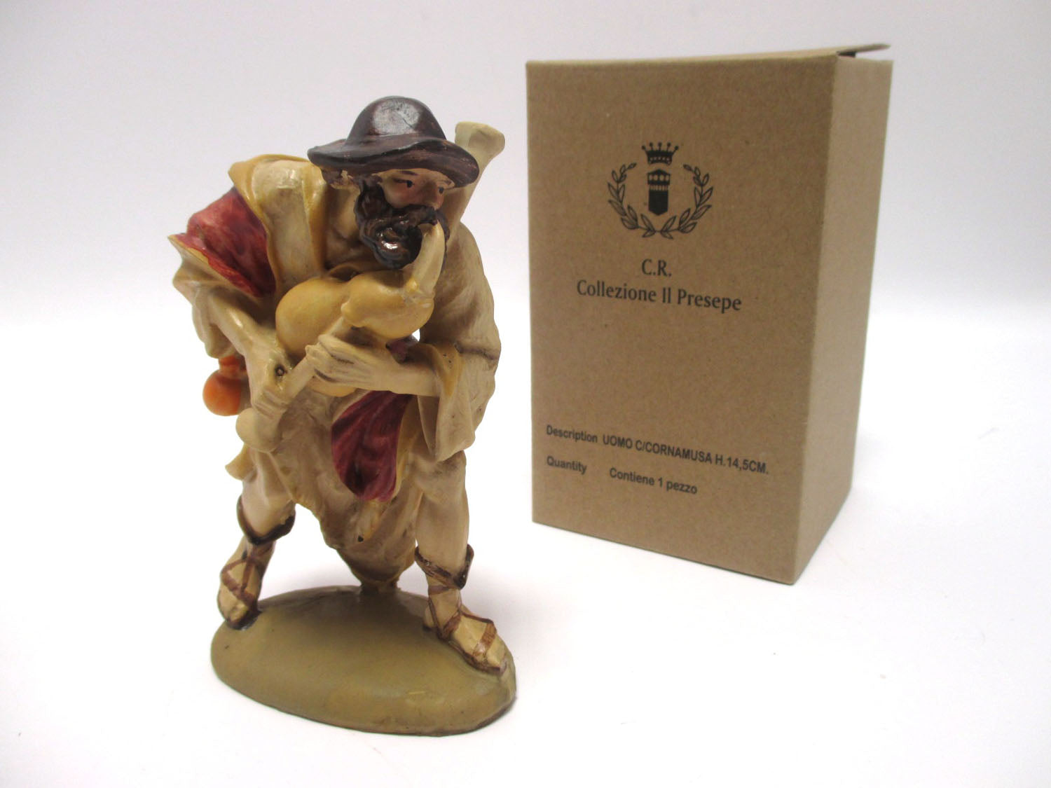 SUONATORE DI CORNAMUSA H.14,5CM