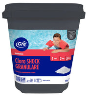 CLORCHOC GRANULAIRE FORT CHLORE 5 KG