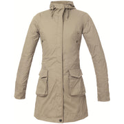 IMPERMEABILE AMELIA PARKA LUNGO GRIGIO VERDE