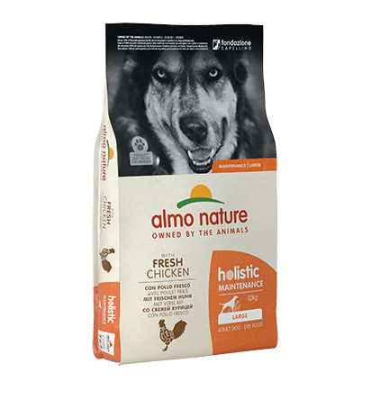 ALMO CROCCHETTE CANE ADULTO HOLISTIC MAINTENANCE DOG LARGE ADULT 12KG POLLO FRESCO