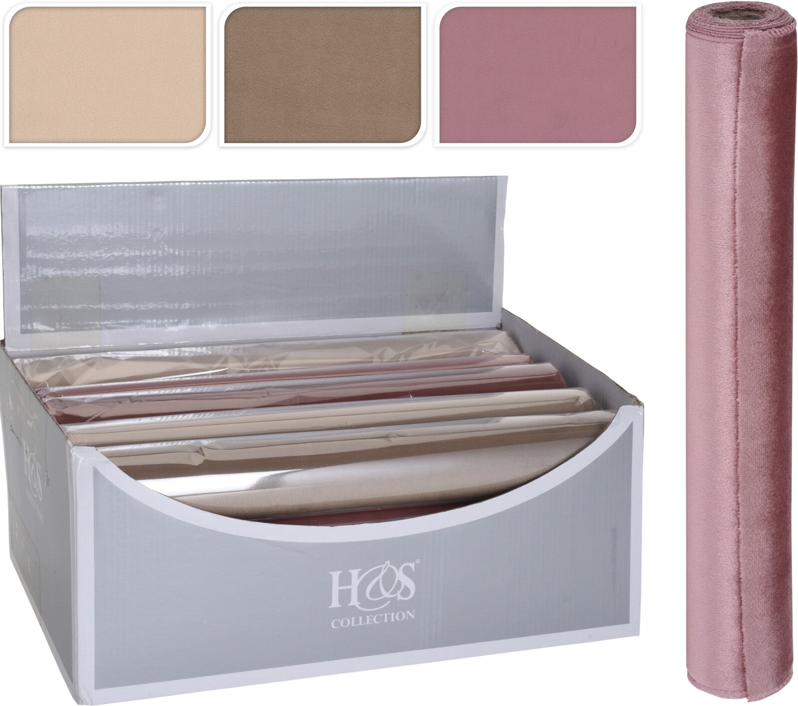 ROTOLO DI VELLUTO 36X200CM ASSORTITO