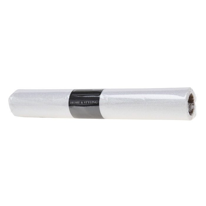 ROTOLO ORGANZA NATALIZIO, 28X250CM, BIANCO