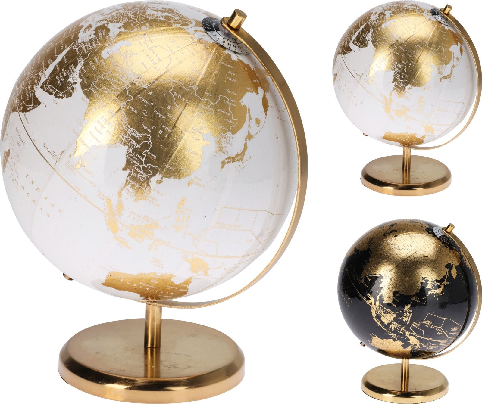 Mappamondo Decorativo da Scrivania - 27 cm colore assortito