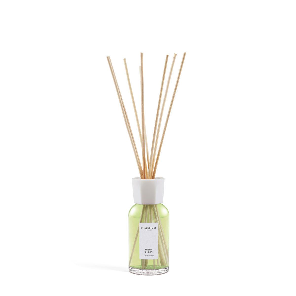 Diffusore a Bastoncini Fresia e Pera 250ml Verde Millefiori Milano