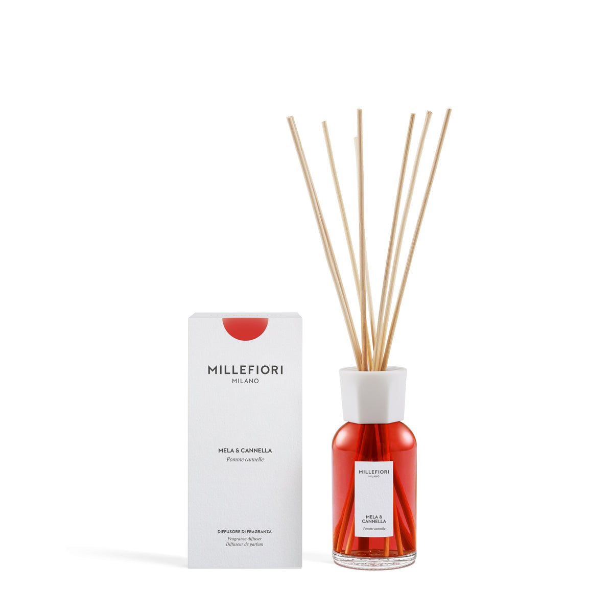 Diffusore a Bastoncini Mela & Cannella 250ml MILLEFIORI MILANO