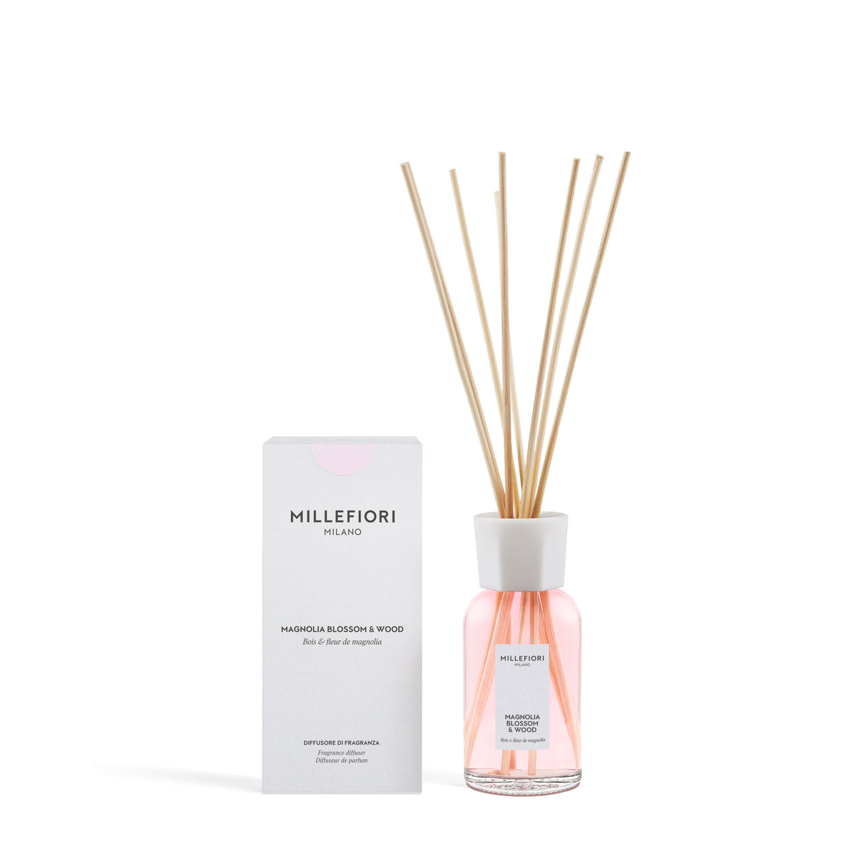 Diffusore a Bastoncini Magnolia Blossom & Wood 100 ml MILLEFIORI MILANO
