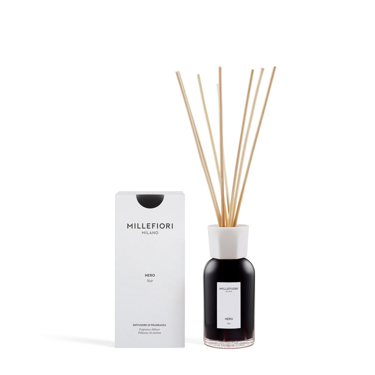Diffusore a Bastoncini Nero 100 ml MILLEFIORI MILANO