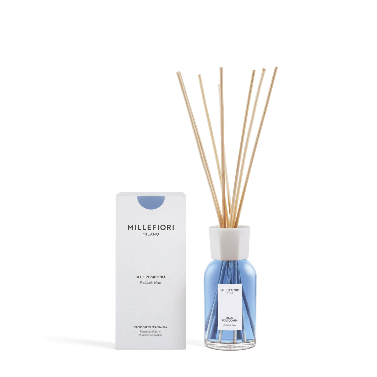 Diffusore a Bastoncini Blue Posidonia 100 ml MILLEFIORI MILANO