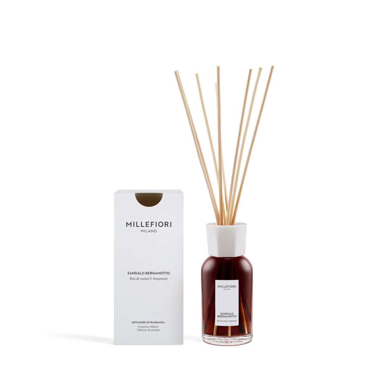 Diffusore Sandalo Bergamotto 250ml Millefiori Milano