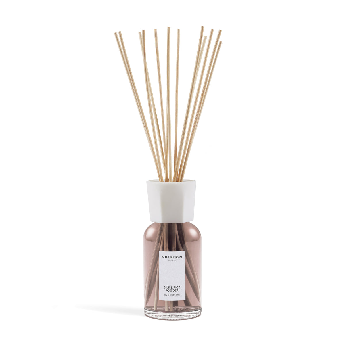 Diffusore a Bastoncini Silk & Rice Powder 100 ml MILLEFIORI MILANO