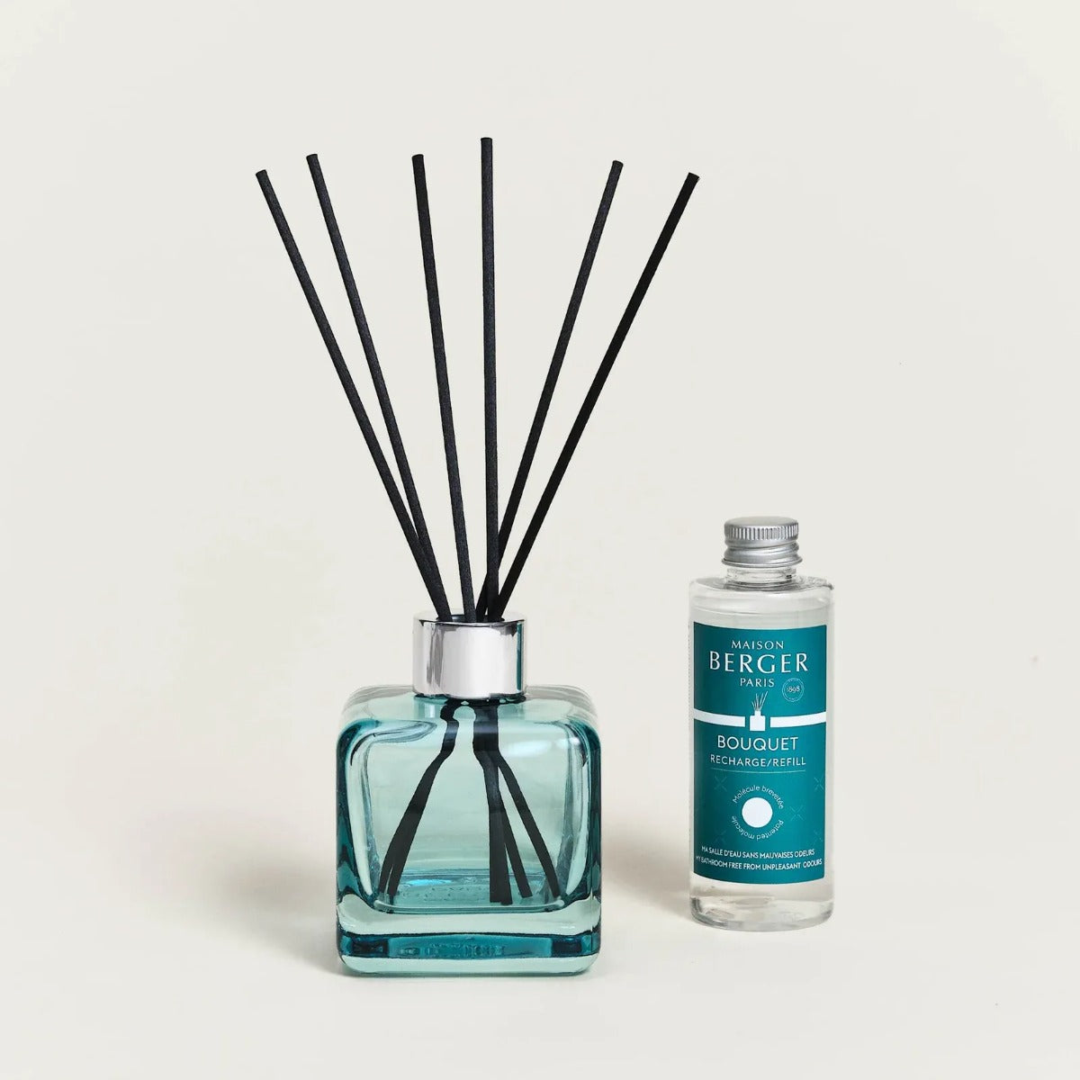 Maison Berger Paris Bouquet Cube Anti-odori per Bagno 100 ml - Turchese