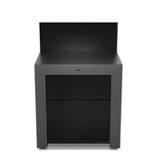 ENO Modulo piano di lavoro con due cassetti 80x62x115 cm grigio e nero