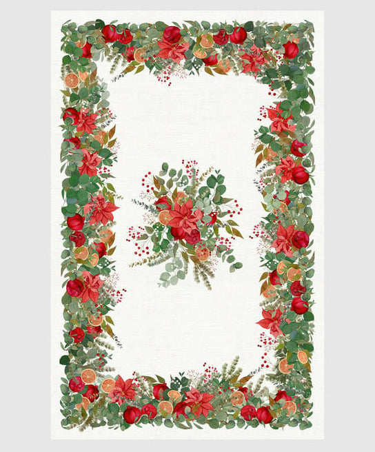Tovaglia in Lino Garland Glee 160x230 cm TESSITURA TOSCANA - immagine 1