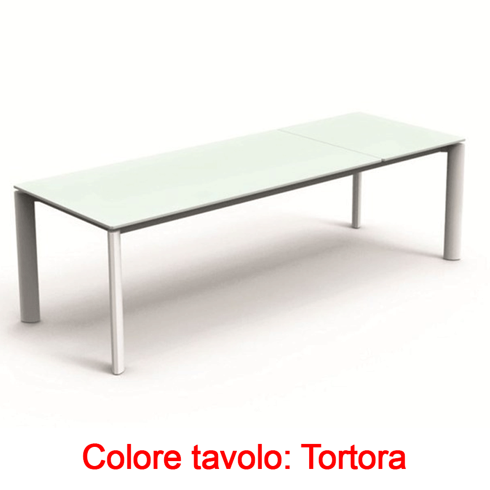 OFFERTA TAVOLO MILO ALLUNGABILE 160/215X95 + 4 POLTRONE MILO TORTORA