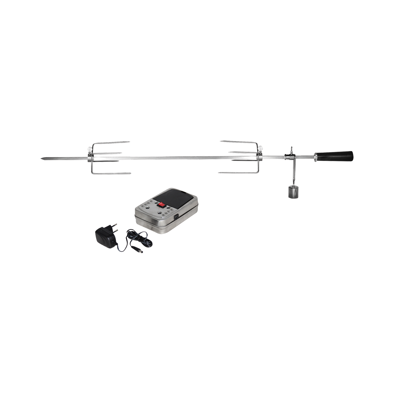 Girarrosto Elettrico Acciaio Inox per Barbecue Boston 6 Hyde 6 Colorado 6 Enders