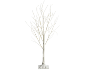 BETULLA LUMINOSA CON 600 LED BIANCO CALDO H180CM