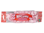 Marshmallow a forma di cuore gusto fragola, 138 g, rosa