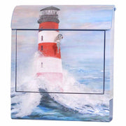 CASSETTA DELLA POSTA SONORA DECORATA FARO 45X38X12 CM