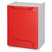 PATTUMIERA MODULARE ROSSO 48X30X34CM