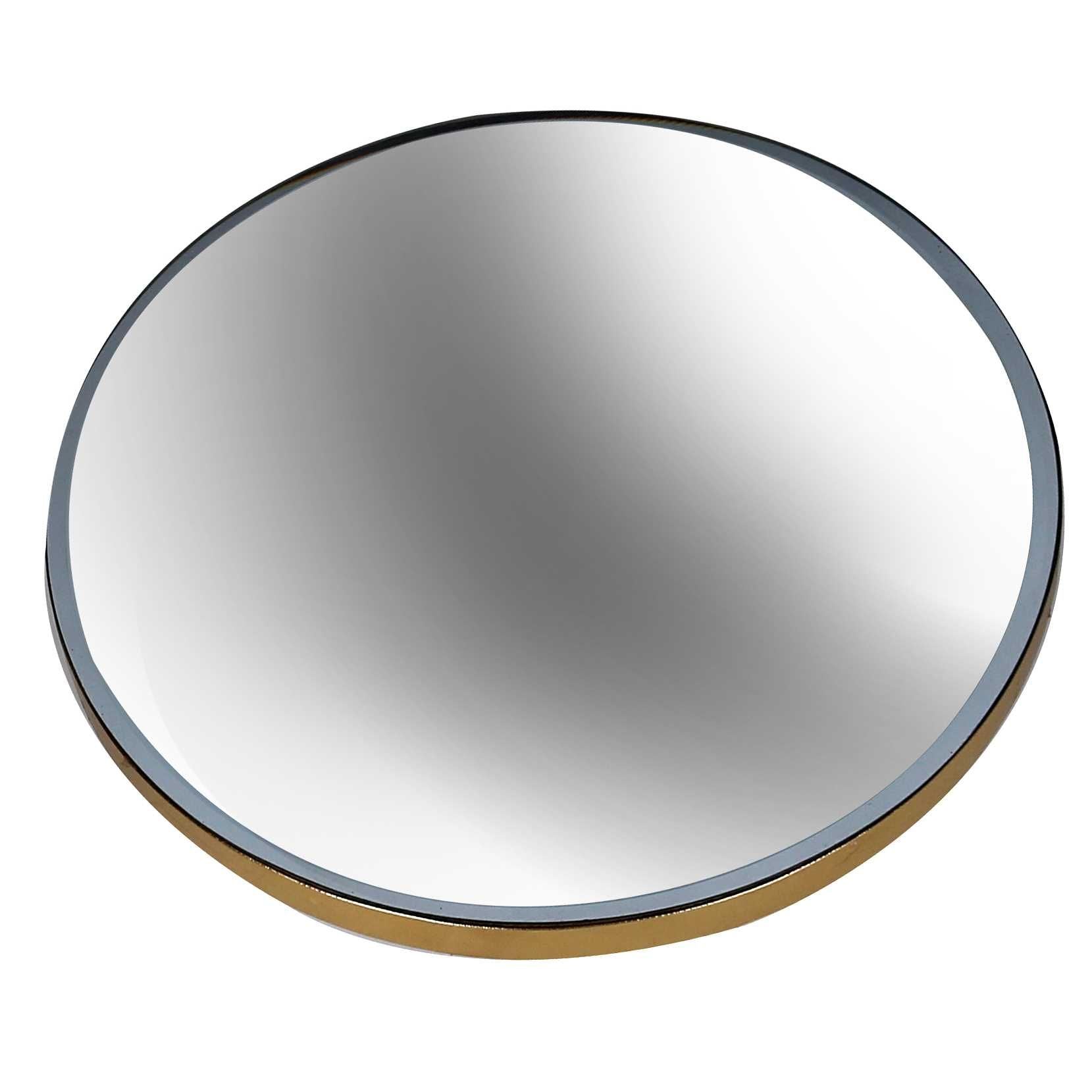 Centrotavola a Specchio Ø25,5x2h cm Oro