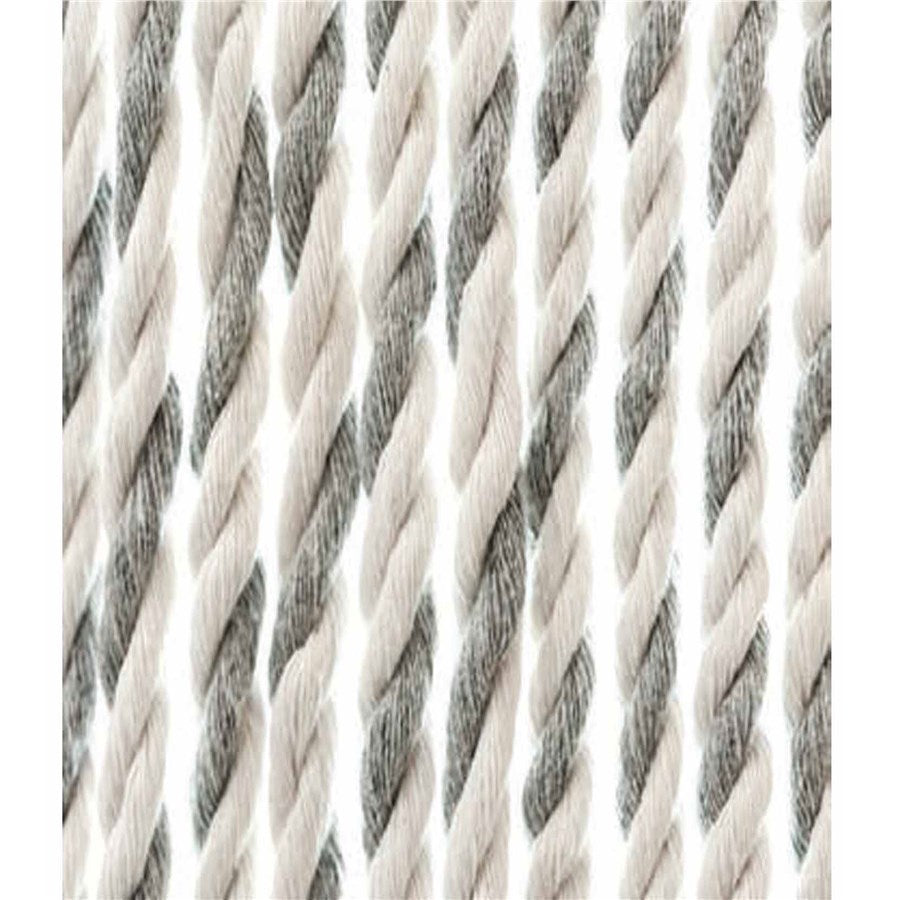 TENDA PER FINESTRA E PORTE 100X220CM GRIGIO/BIANCO