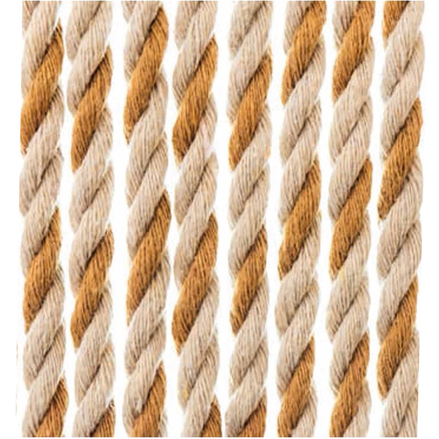 TENDA PER FINESTRA E PORTE 100X220CM BEIGE/MARRONE