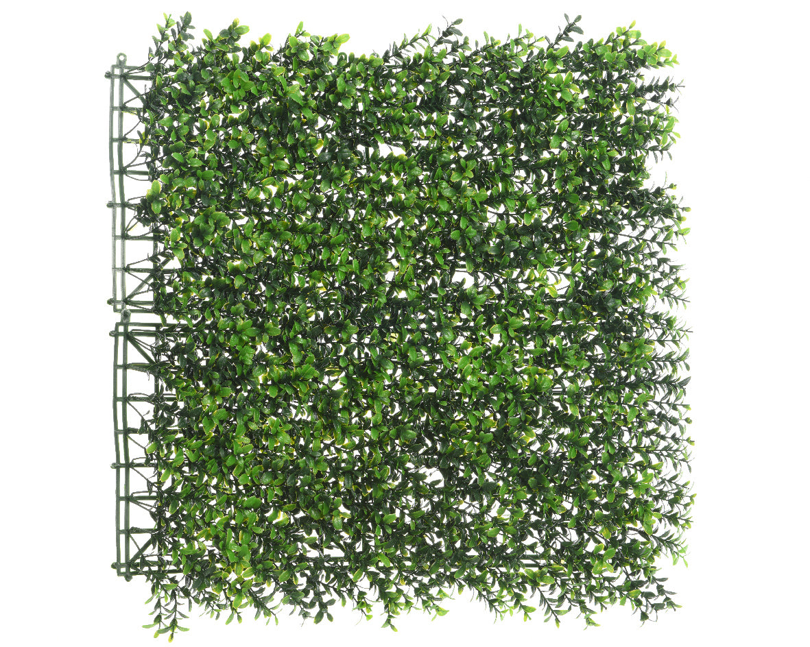 OFFERTA 5 PANNELLI SIEPE ARTIFICIALE 8X100X100CM VERDE