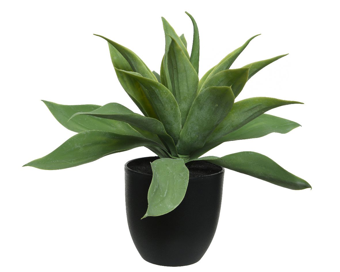AGAVE ARTIFICIALE IN VASO 37X34CM