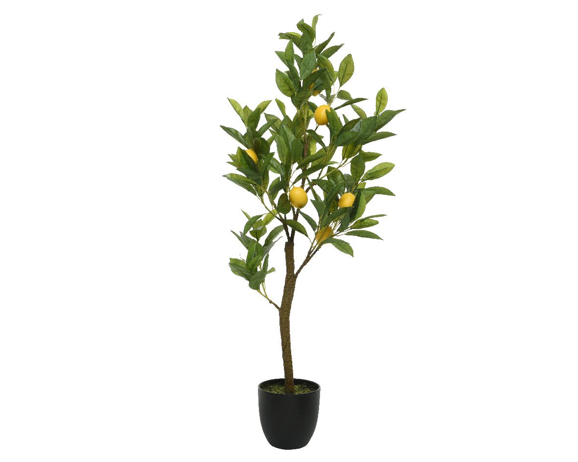 LIMONE ARTIFICIALE IN VASO 43X92CM