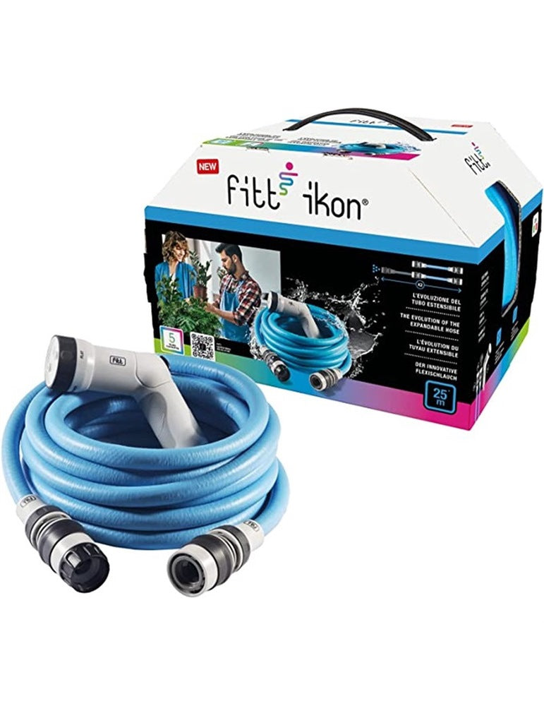 TUBO IKON AZZURRO ROTOLO 25 MT KIT