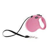 GUINZAGLIO ALLUNGABILE CANE 5 METRI 20 KG WRAP TAGLIA L ROSA