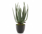 ALOE IN VASO ARTIFICIALE 67CM VERDE