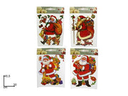 OFFERTA 3 ADESIVI BABBO NATALE ASSORTITI