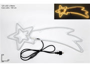 STELLA COMETA LUMINOSA LED BIANCO CALDO 29CM