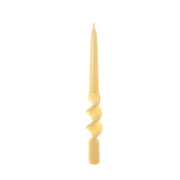 Candela a spirale H25 cm avorio Mercury