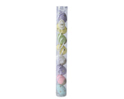 UOVA DI PASQUA CON DECORAZIONI IN GLITTER APPENDIBILI