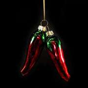 Pendente a forma di peperoncino D2,5 x H7 cm Mercury