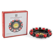 Gioco drink roulette D30 cm con 16 bicchieri Mercury