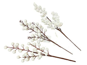 Pick con bacche 12 x 4 x H34 cm bianco modello assortito Mercury